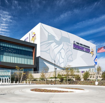 CENTRIA Formawall® and IW Series Panels Achieve  Aesthetic and Performance Goals at Minnesota Vikings Facility